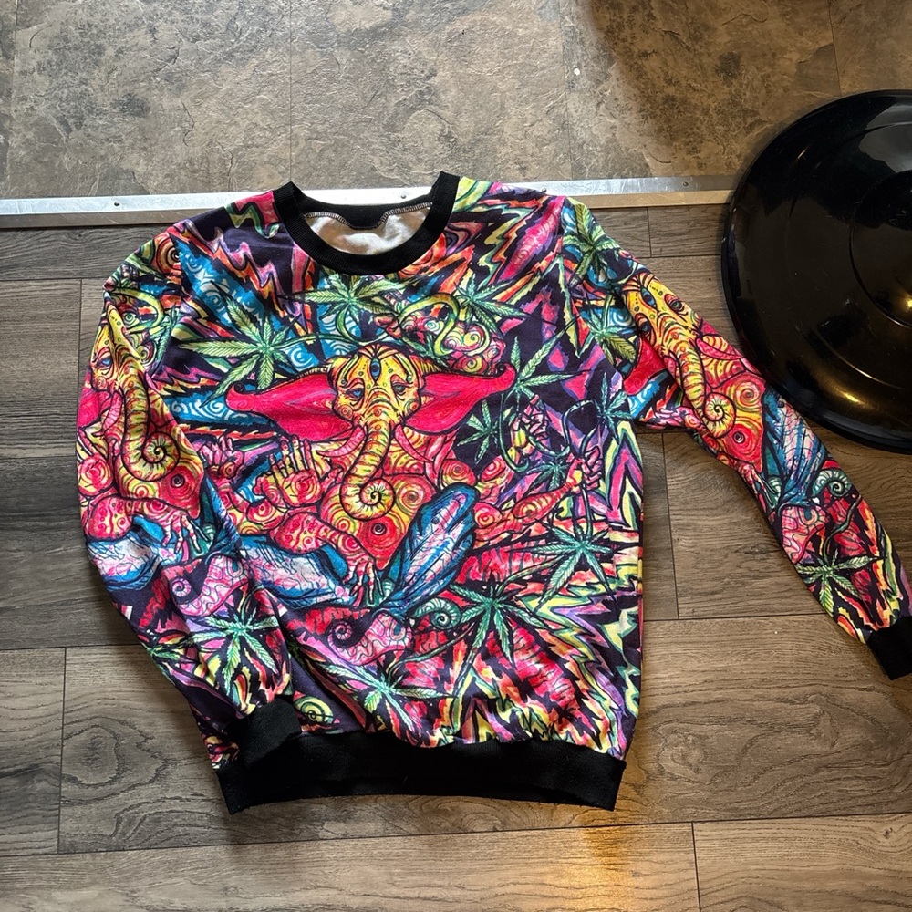 Colorful Graphic Sweater